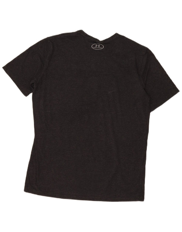 Męski t-shirt z grafiką Under Armour Heat Gear, duży, czarny