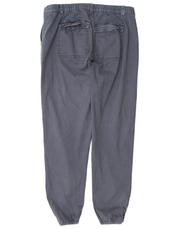 Damskie spodnie joggery Marks & Spencer UK 18 XL W36 L30 Szara bawełna