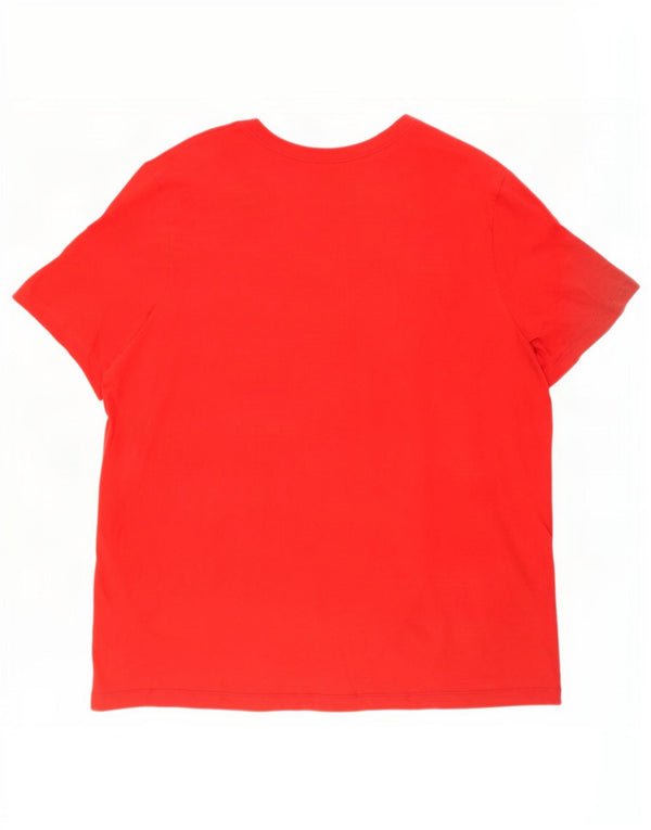 Męski T-shirt z grafiką Nike, XL, czerwony