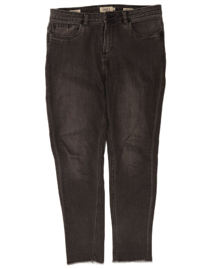 Damskie jeansy Crop Skinny firmy Dack IT 46 Large W30 L26 Szare