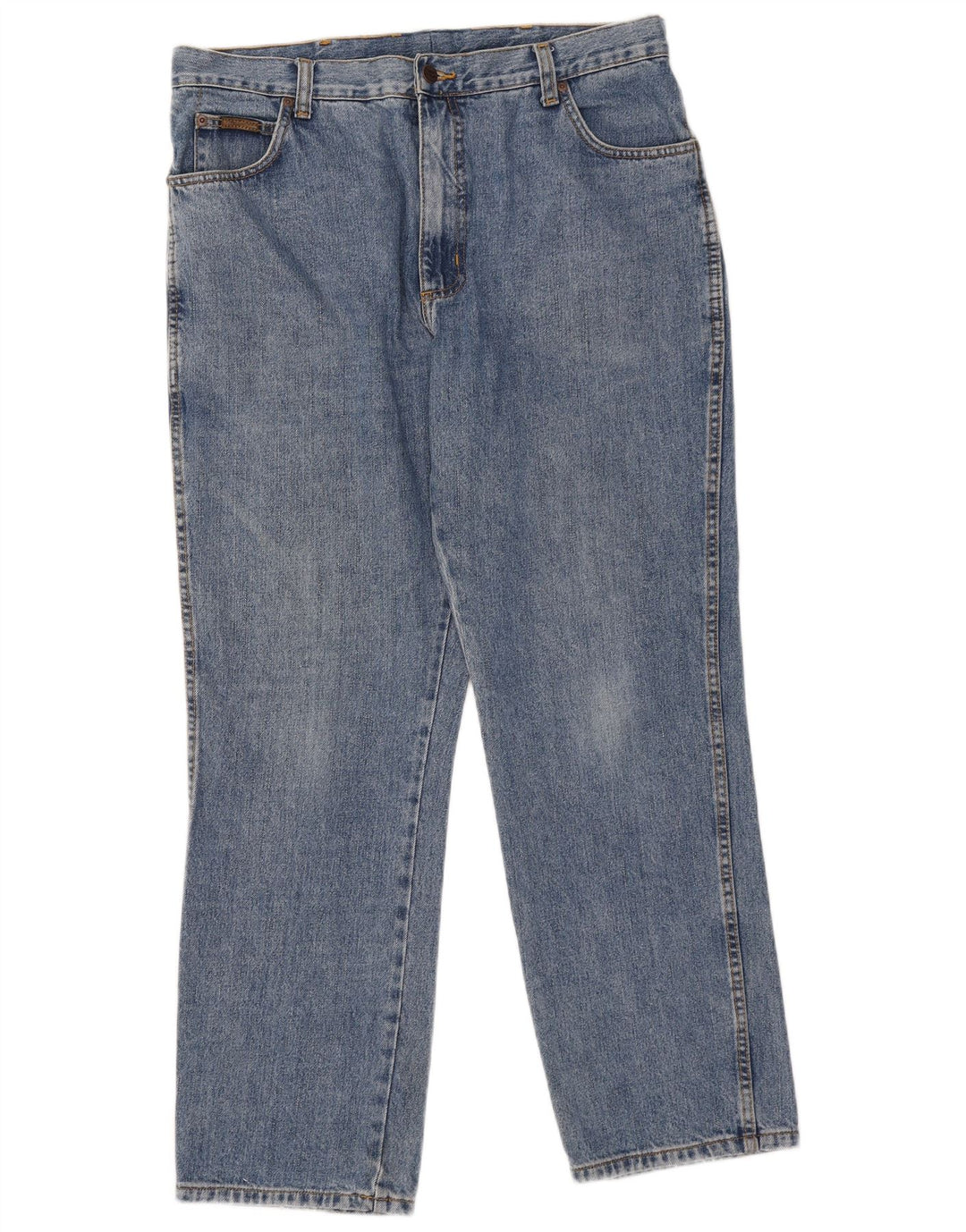 Męskie jeansy Wrangler Texas Straight W38 L30 Niebieskie bawełniane