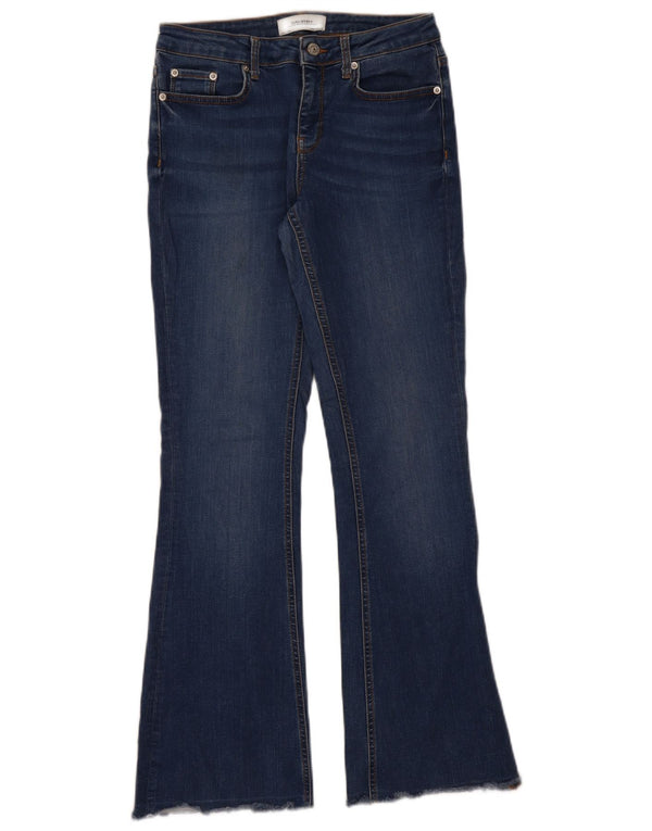 Damskie jeansy rozkloszowane Zara EU 38 Small W28 L31 Niebieskie