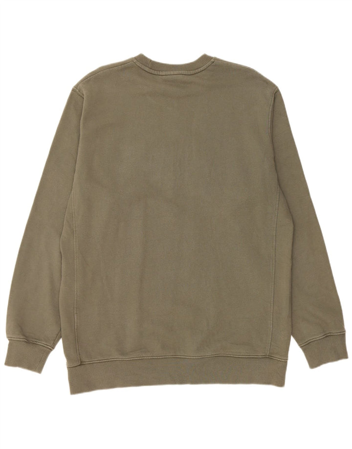 Męska bluza Lee z grafiką, średnia, bawełniana khaki