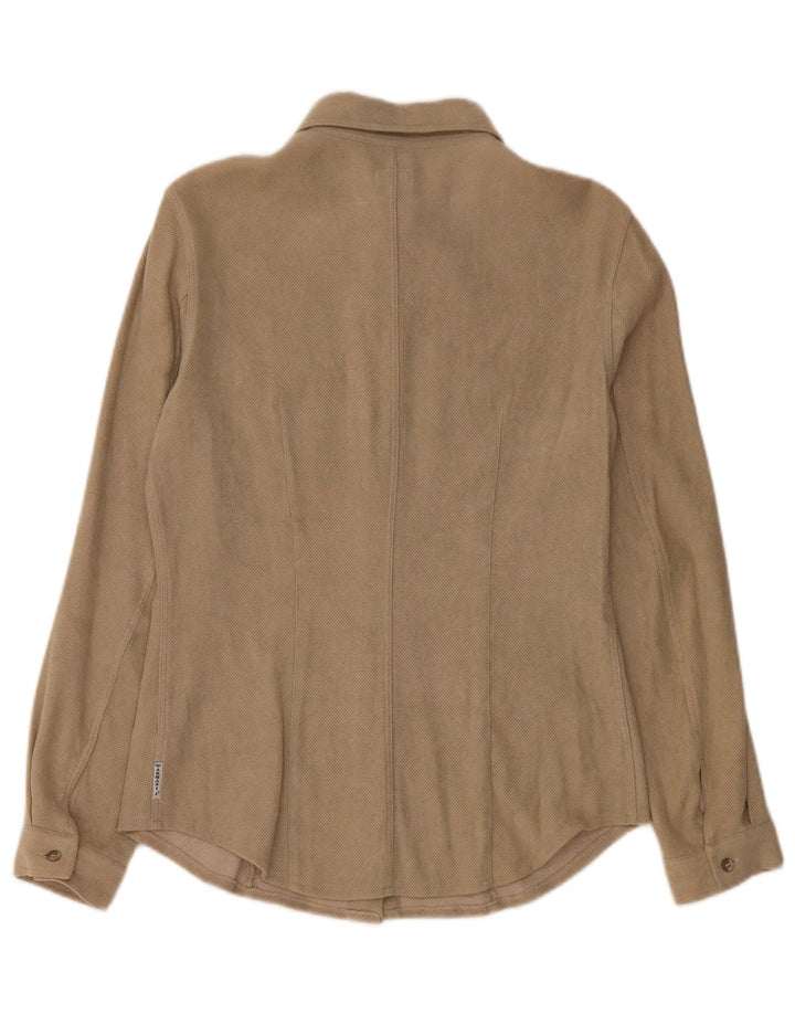 Koszula damska Armani Jeans UK 10 Small Beżowa Wiskoza