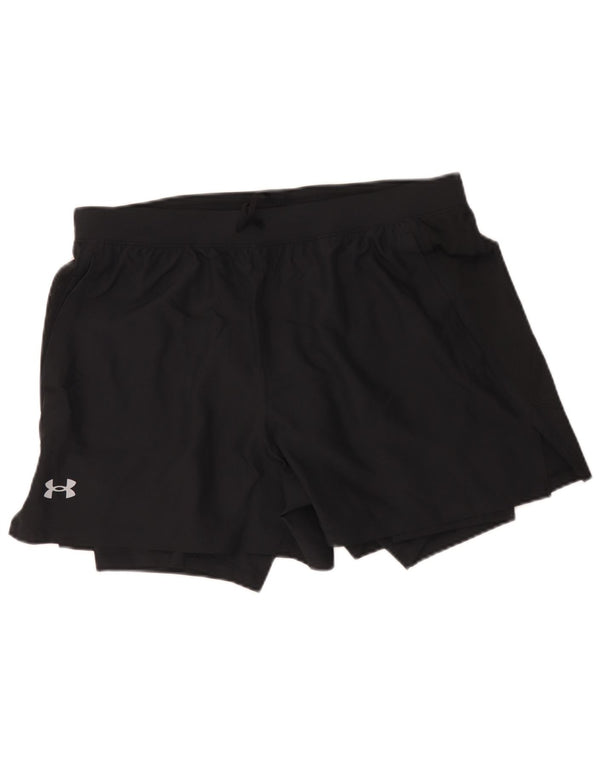 Męskie spodenki sportowe Under Armour XL, czarne, poliestrowe