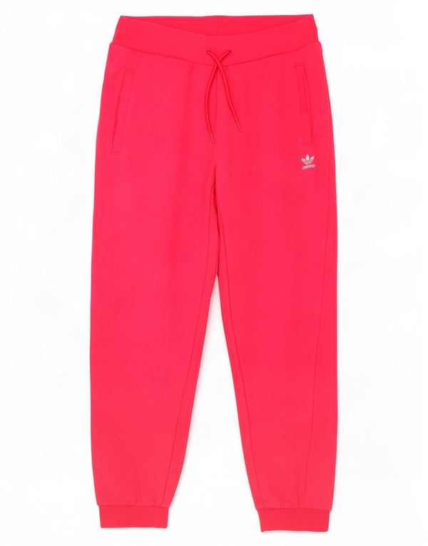 Damskie spodnie dresowe Adidas Joggers UK 14 Średnioróżowe bawełniane