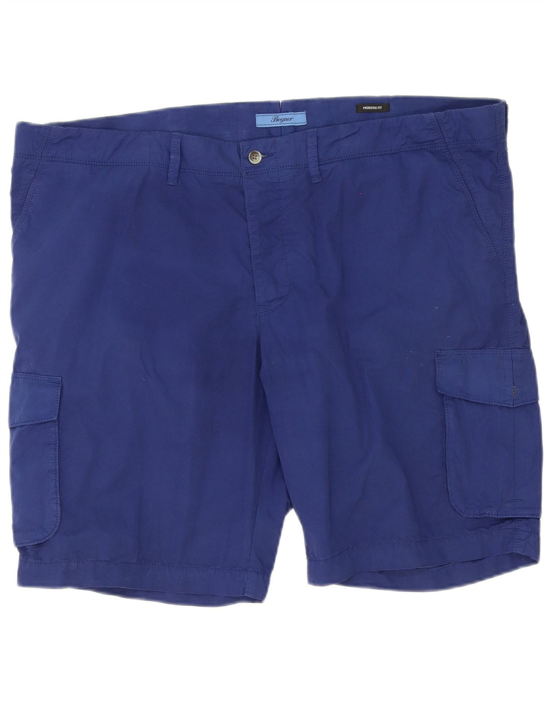 Męskie spodenki cargo Bogner Modern Fit 3XL W44, niebieska bawełna