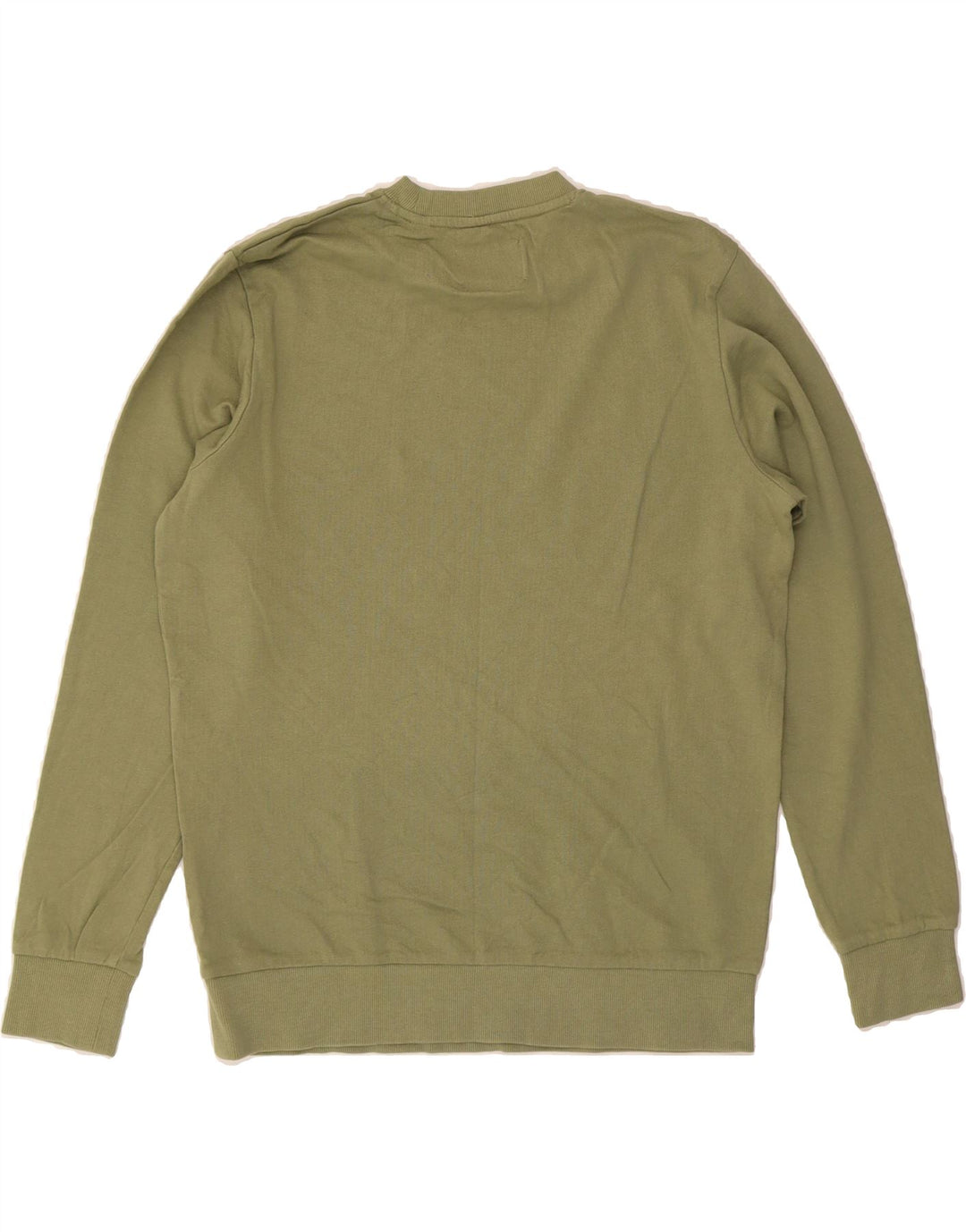 JACK & JONES Mens Sweatshirt Jumper Large Green Cotton Vintage Jack & Jones and Second-Hand Jack & Jones from Messina Hembry 