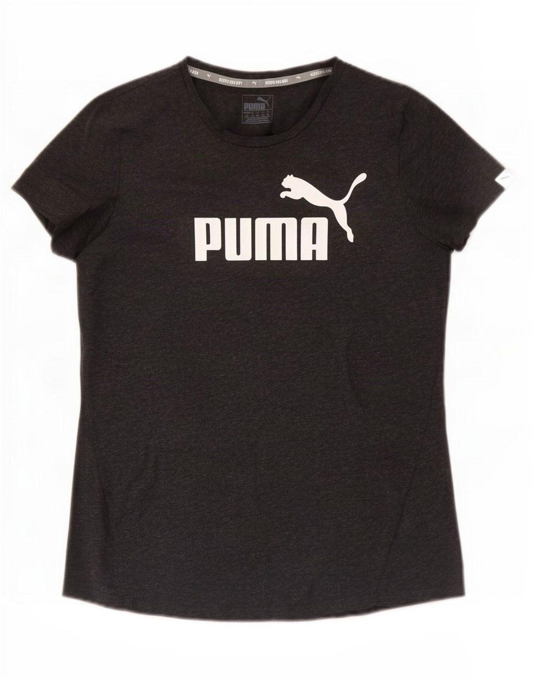Damska koszulka z grafiką Puma Top UK 14 Średni szary poliester