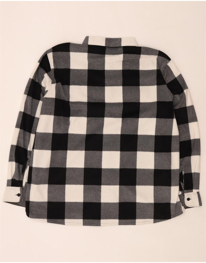 Męska koszula polarowa Wrangler 2XL, czarna kratka, poliester