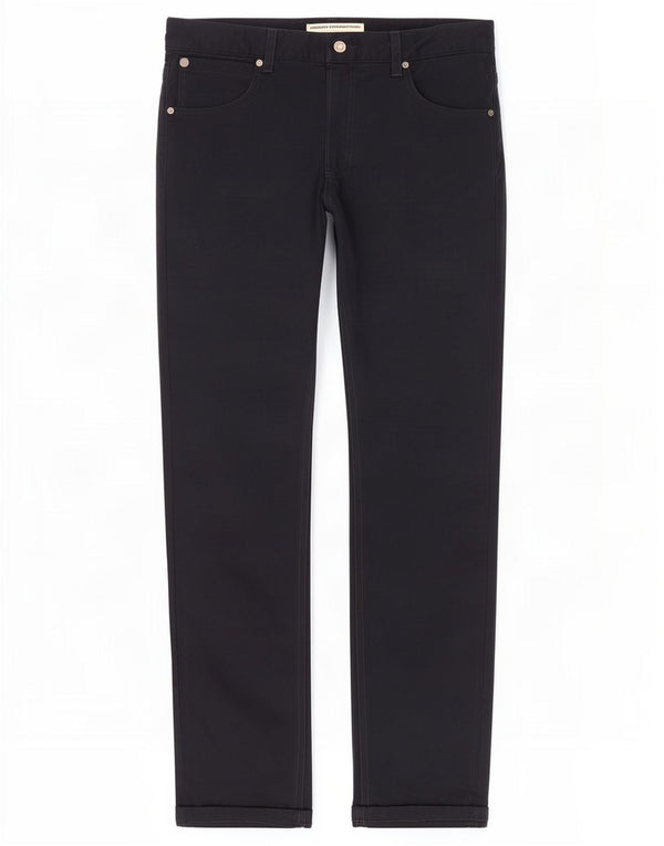 Spodnie męskie French Connection Slim Fit W30 L32 Granatowa bawełna