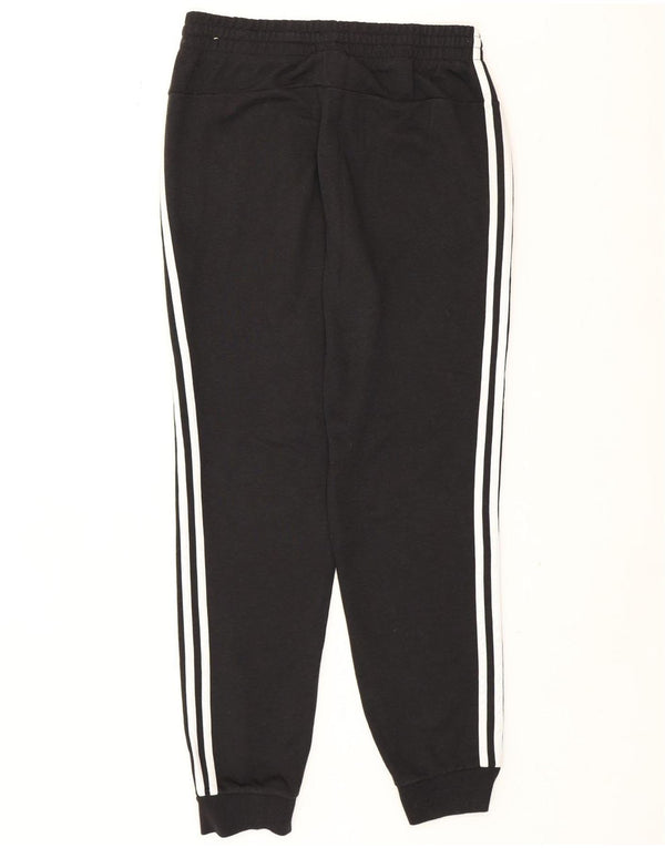 Damskie spodnie dresowe Adidas Joggers UK 16/18, duże, czarne, bawełniane