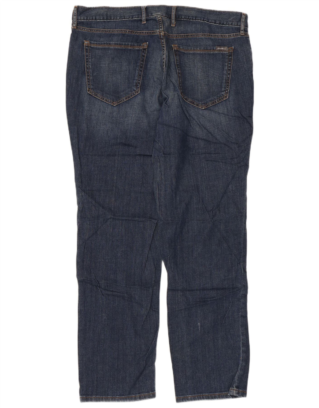 EDDIE BAUER Damskie jeansy typu Boyfriend proste w trudnej sytuacji W36 L30 niebieskie