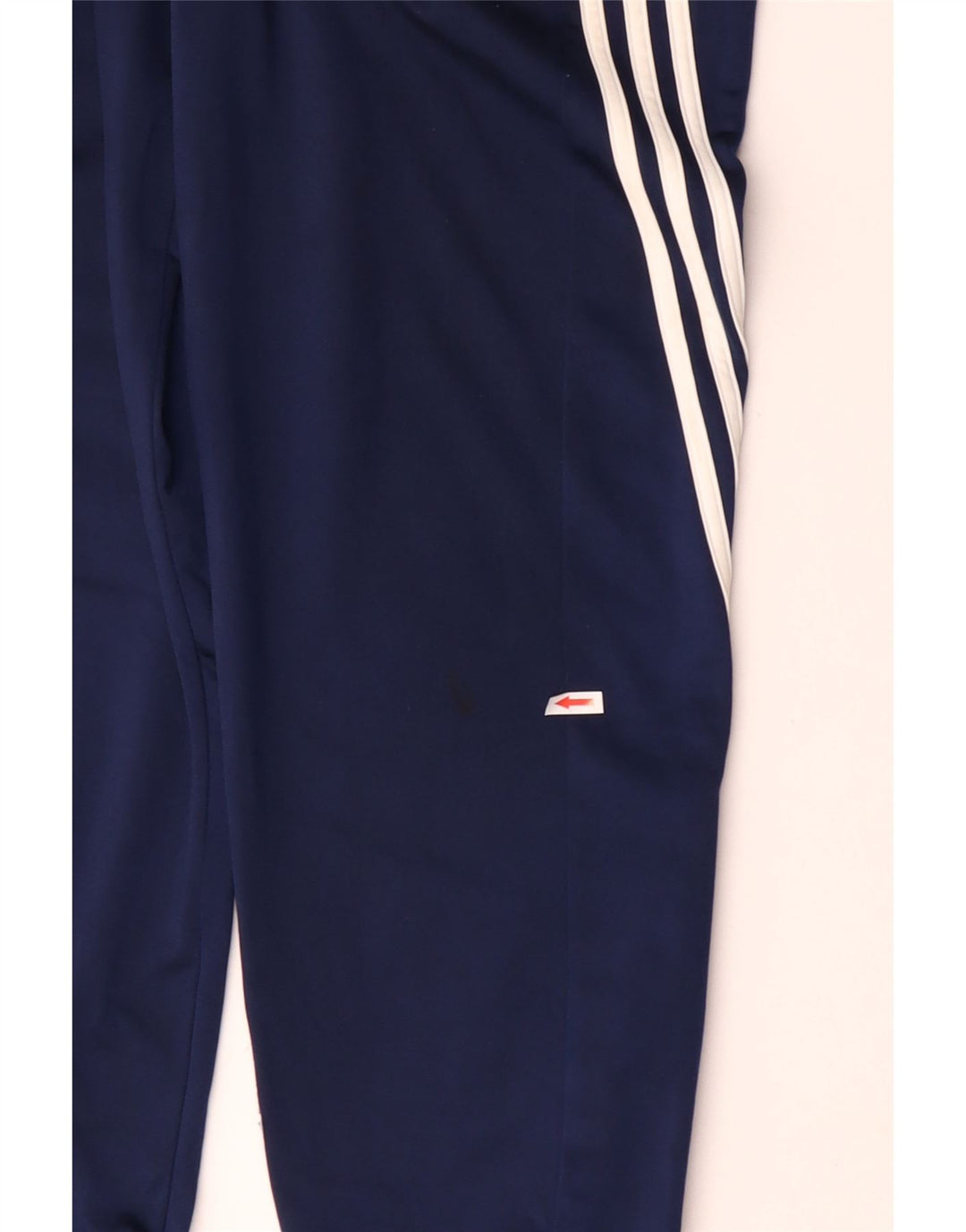 Męskie spodnie dresowe Adidas, średni granatowy poliester