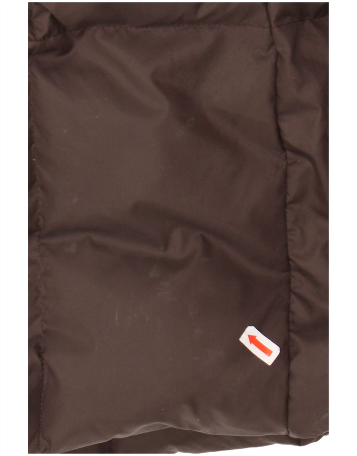 BELFE & BELFE Damski płaszcz ocieplany IT 44 Średni brązowy poliester