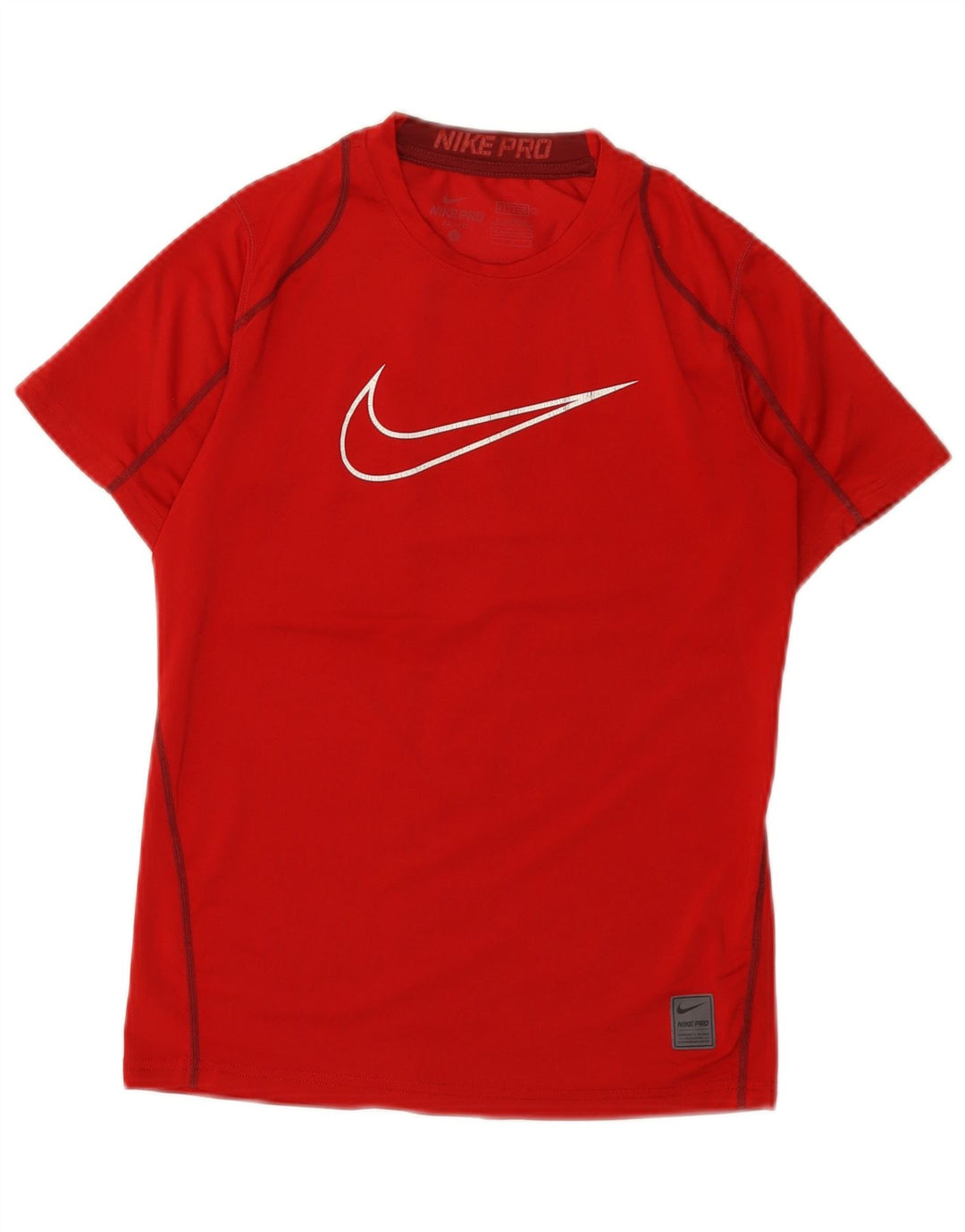 Chłopięcy T-shirt z grafiką Nike Dri Fit na 12-13 lat, duży, czerwony, poliester