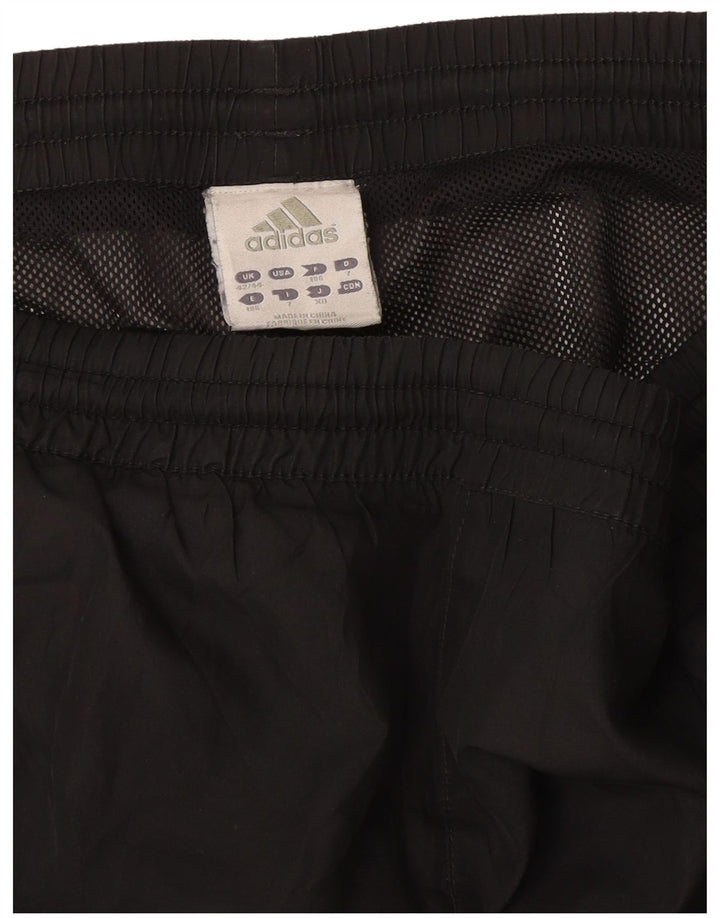 Męskie spodnie dresowe Adidas UK 42/44, duże czarne
