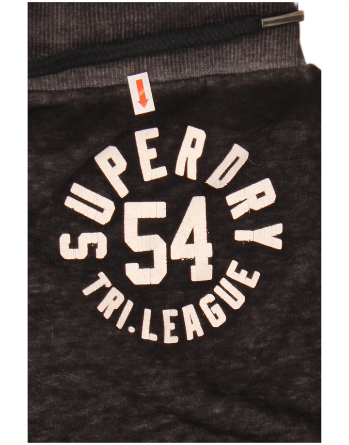 Damska spódnica mini Superdry z grafiką, średnia W30, czarna bawełniana w cętki