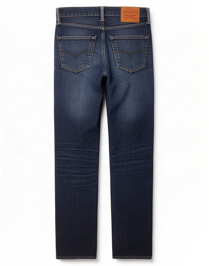 Męskie jeansy Levi's 511 Slim W28 L30 Niebieska bawełna