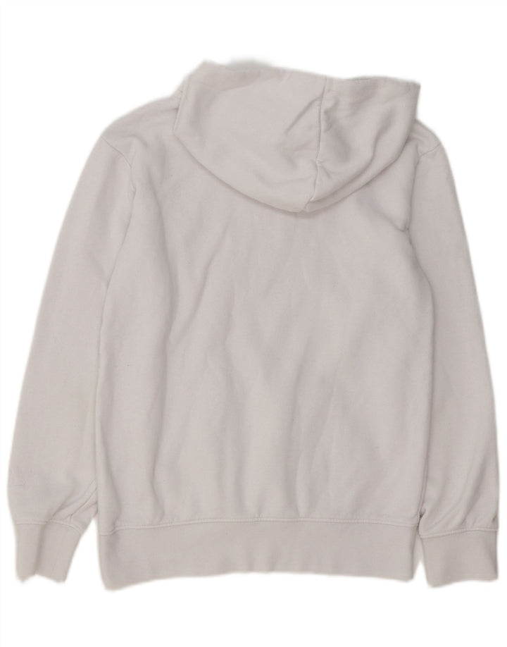 Chłopięcy sweter z kapturem JORDAN 12-13 lat, duży, biały, bawełniany