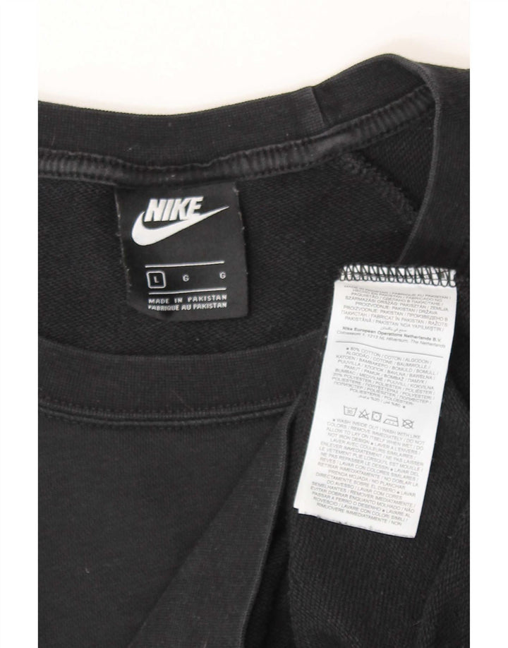 Bluza męska Nike, duża, czarna, bawełniana