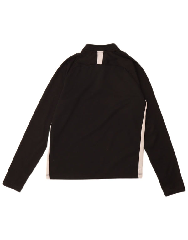 Chłopięcy sweter dresowy Nike Dri Fit 10-11 lat, średni czarny, blok kolorów