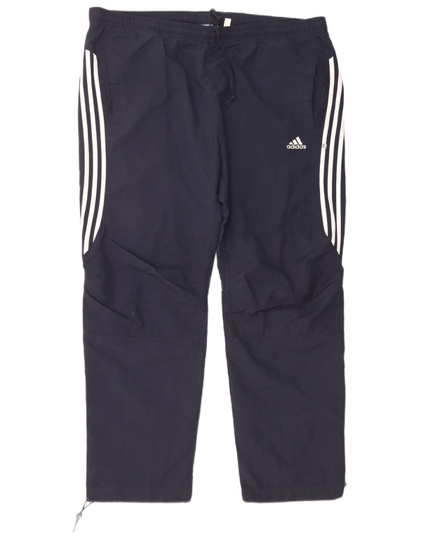 Męskie spodnie dresowe ADIDAS Joggers XL Granatowy poliester
