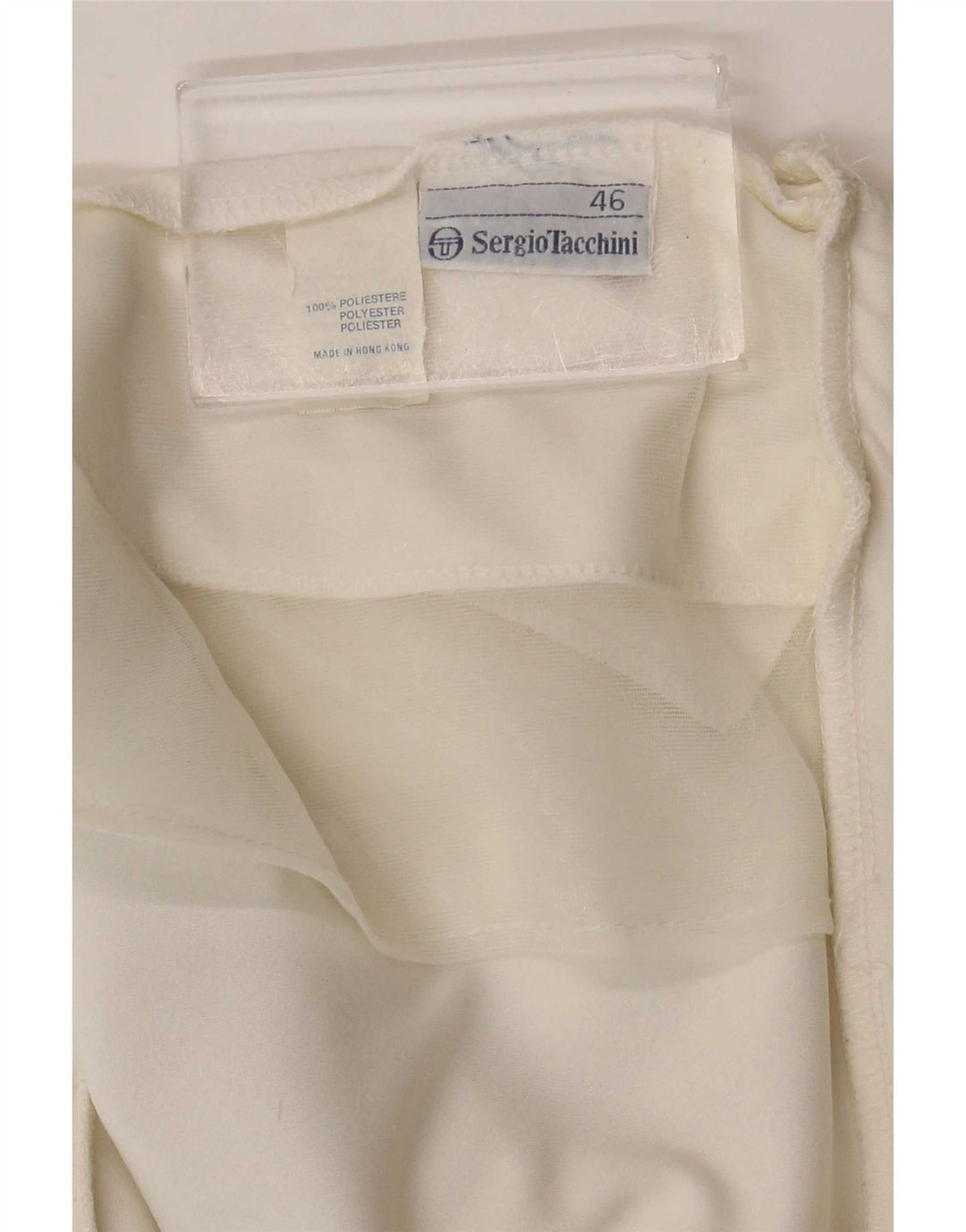 Damskie spodenki sportowe Sergio Tacchini IT 46, duże, białe, poliestrowe