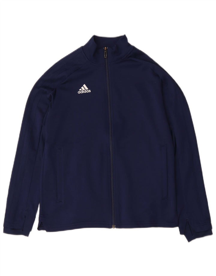 Kurtka chłopięca Adidas Dresowa Top 11-12 Lat Granatowa Poliester