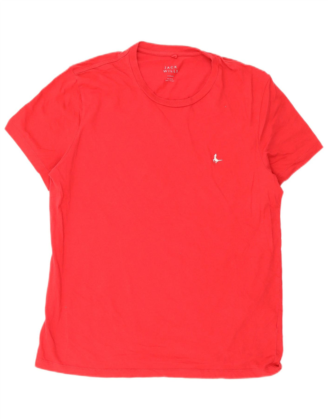T-shirt męski Jack Wills, duży, czerwony, bawełniany