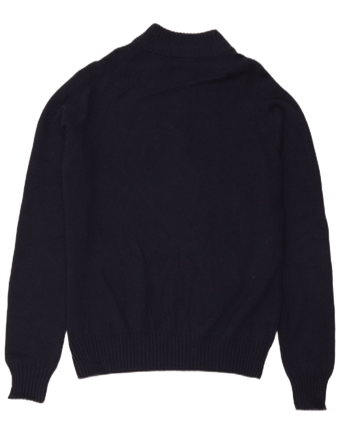 Męski sweter Fila z zamkiem błyskawicznym, duży, granatowy, wełna Merino