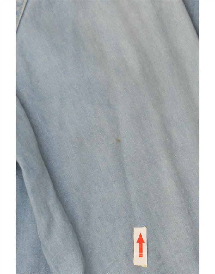 LEE Męska koszula dżinsowa, duża, niebieska, bawełniana