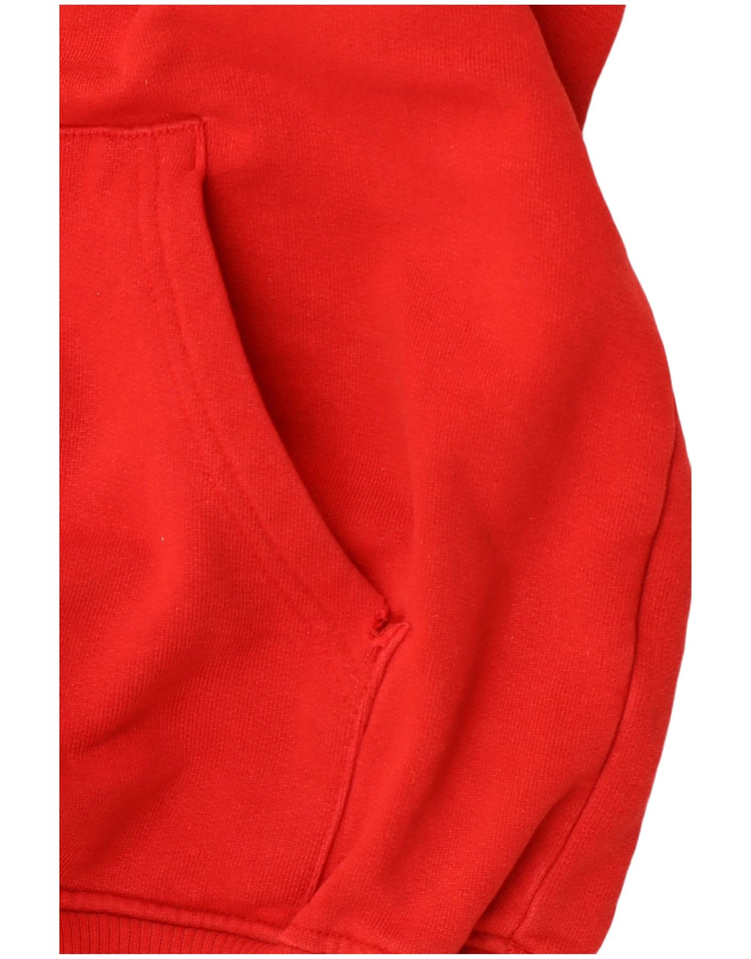 Męski sweter z kapturem THE NORTH FACE, mały, czerwony, bawełniany