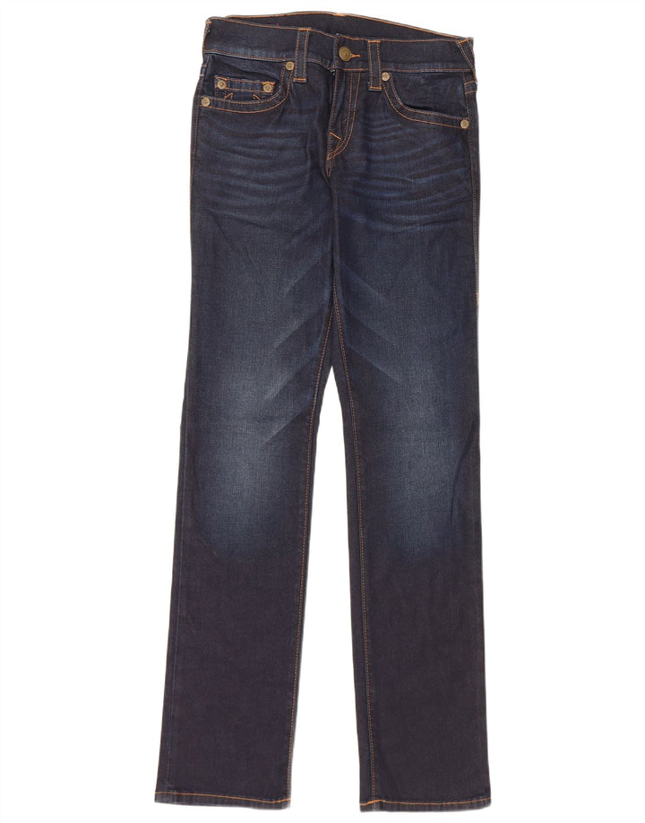 Damskie jeansy True Religion W28 L34 Granatowe, bawełniane