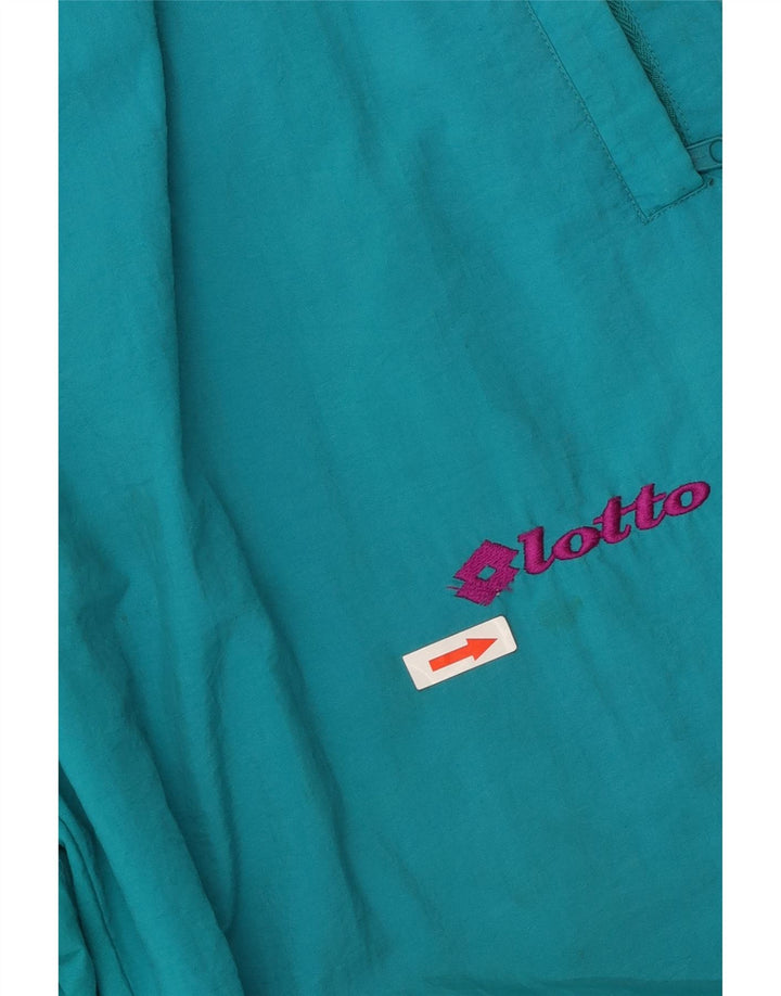 Męskie spodnie dresowe Lotto Graphic Joggers XL Niebieski poliamid