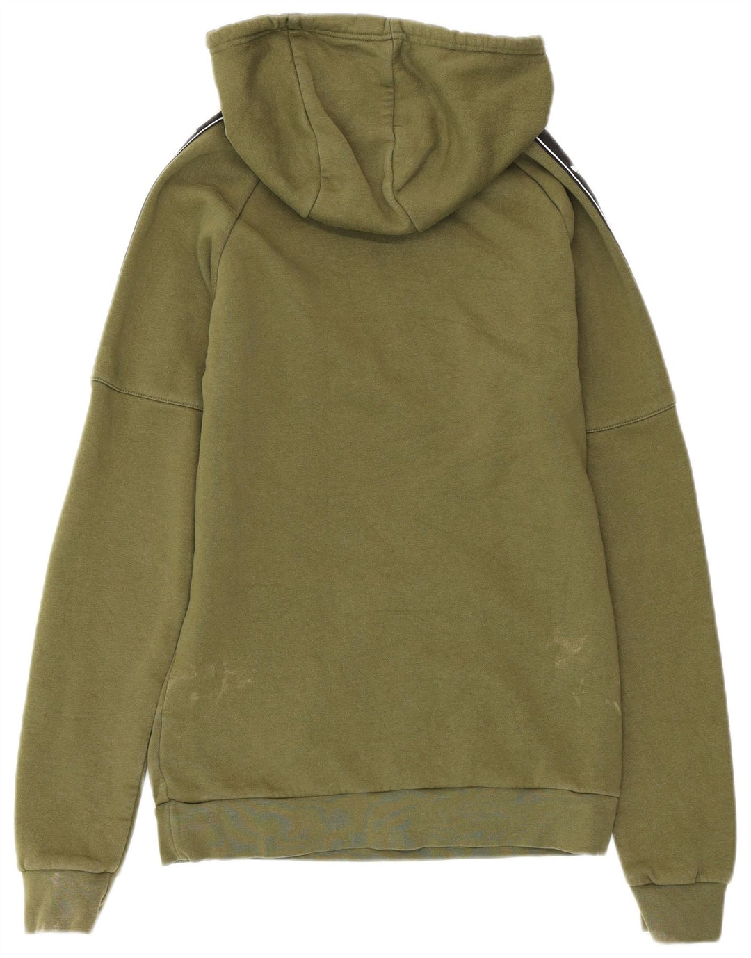 Męska bluza z kapturem ADIDAS z grafiką XS, bawełniana w kolorze khaki