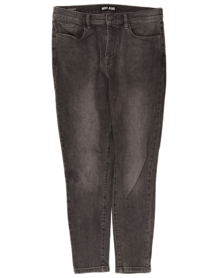 Dżinsy damskie Dkny W34 L28 Szara bawełna