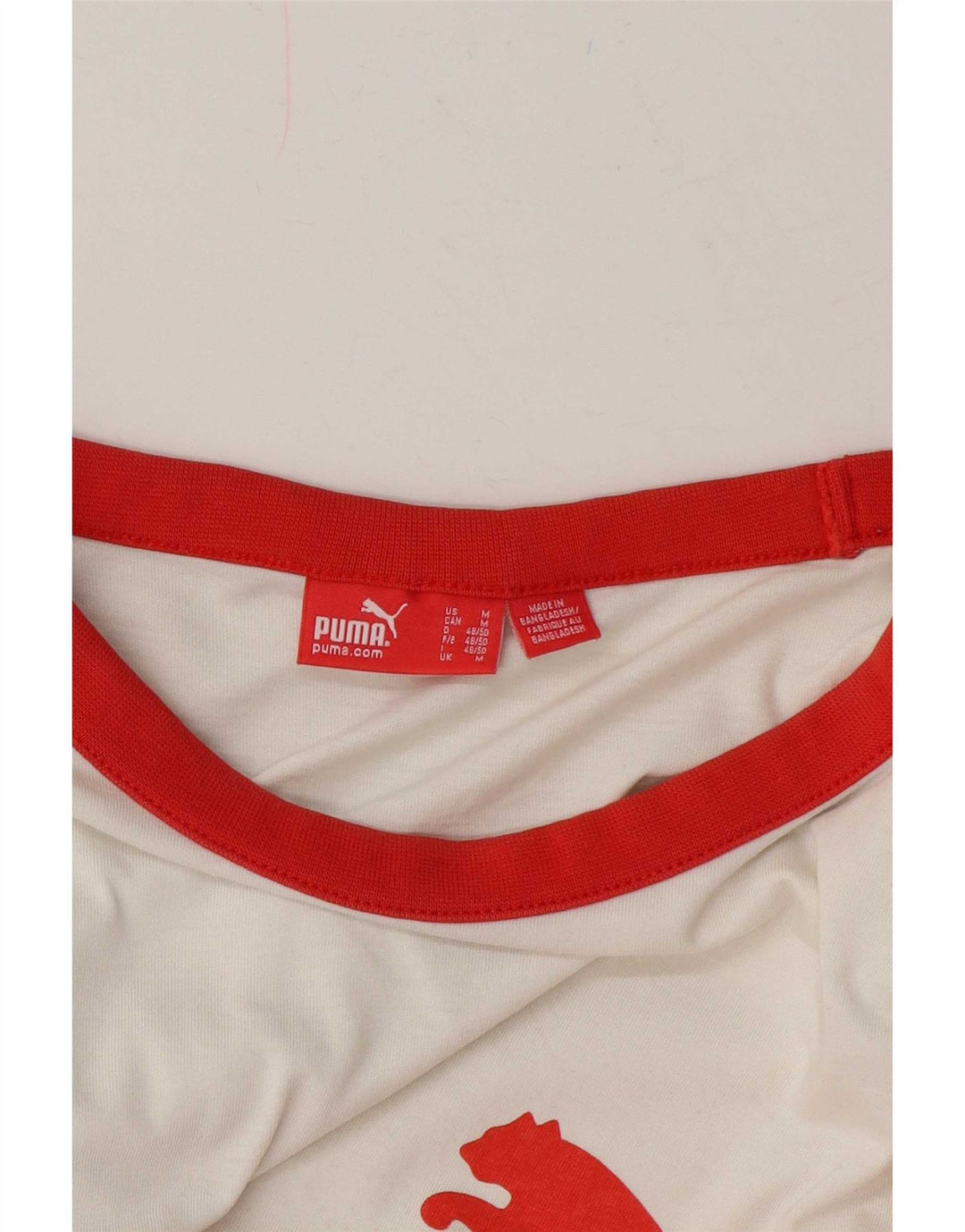 Męska koszulka z grafiką Puma Top w kolorze średniej bieli