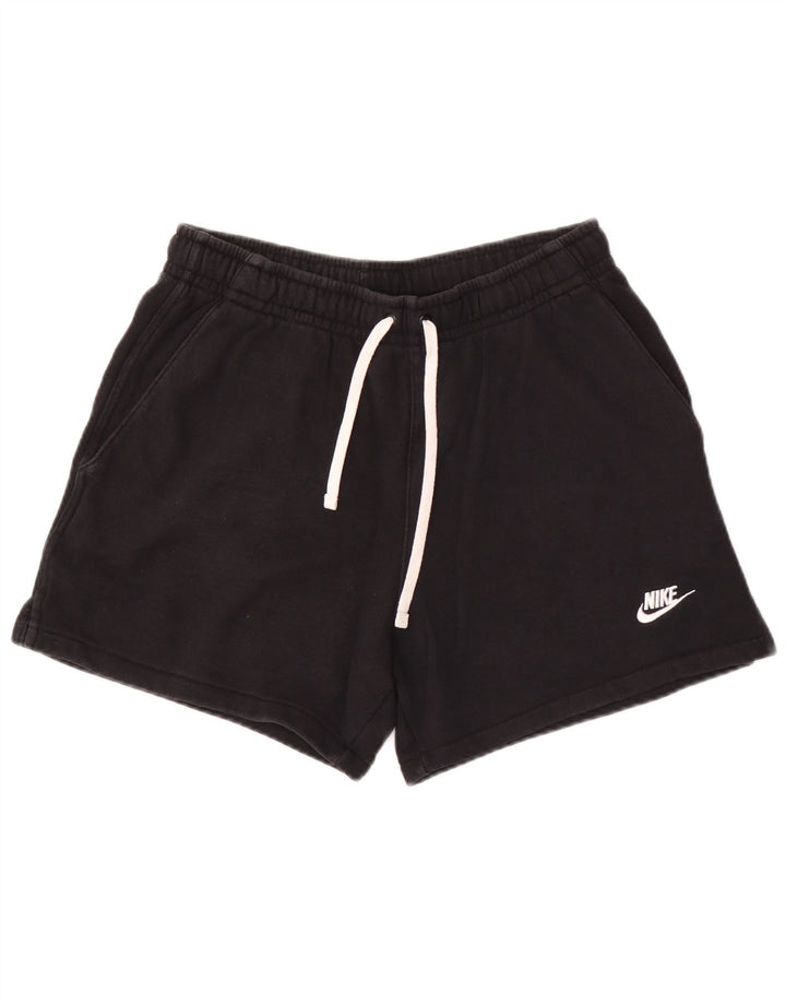 Męskie spodenki sportowe Nike, średniej wielkości, czarne, bawełniane