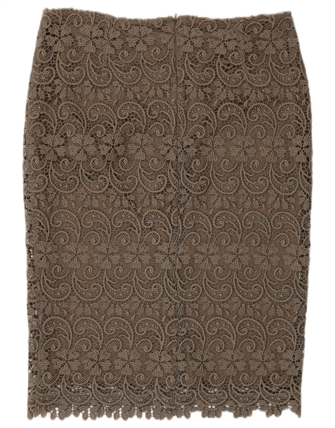 Marks & Spencer Damska prosta spódnica z autografem UK 12 Medium W30 Khaki