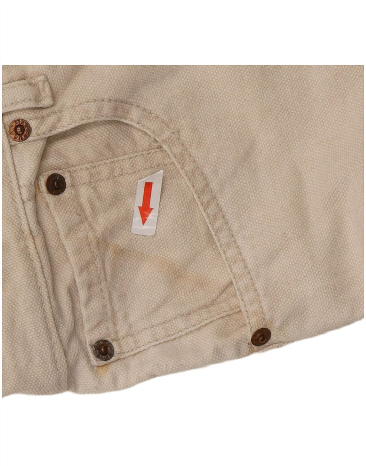 Męskie spodnie na co dzień LEVI'S 501 Straight W32 L30 Białe