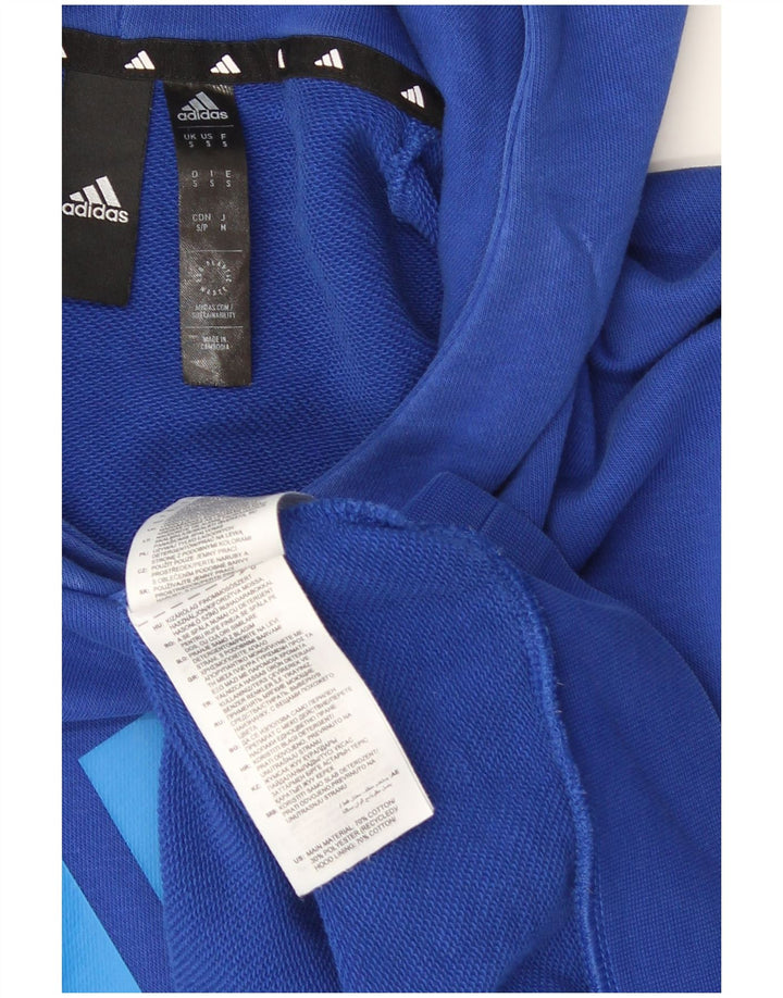 Adidas Męskie Graficzne Pełne Dresy Małe Niebieskie Bawełniane
