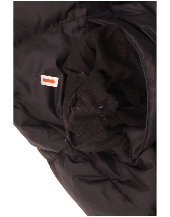 Męska ocieplana kurtka Diadora UK 40, duża, czarna nylonowa