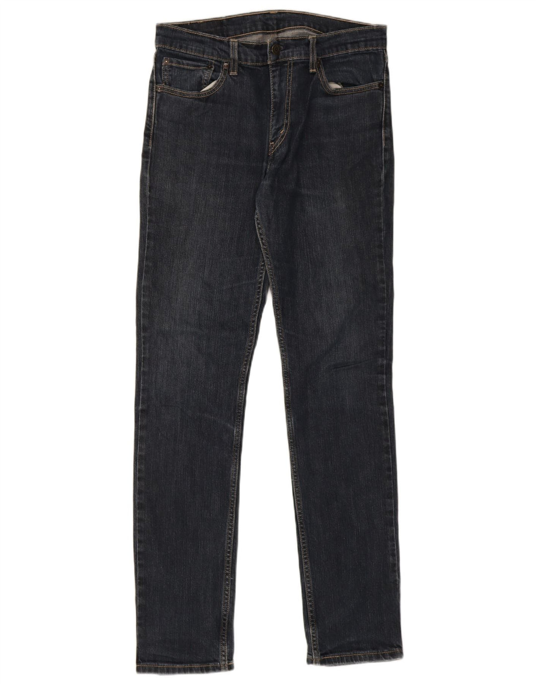 Męskie jeansy Levi's 511 Slim W32 L34 Granatowa bawełna