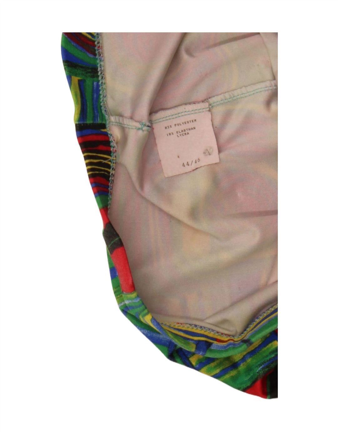 VINTAGE Womens Abstract Pattern Leggings EU 44/46 XL Multicoloured Vintage Vintage and Second-Hand Vintage from Messina Hembry 