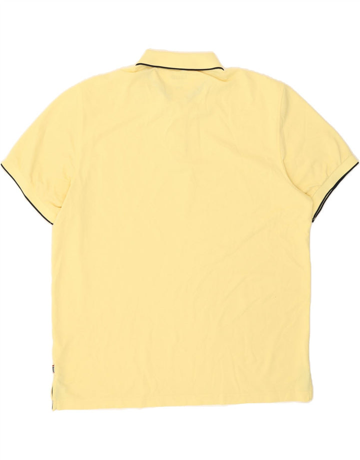 IZOD Mens Polo Shirt XL Yellow Vintage Izod and Second-Hand Izod from Messina Hembry 