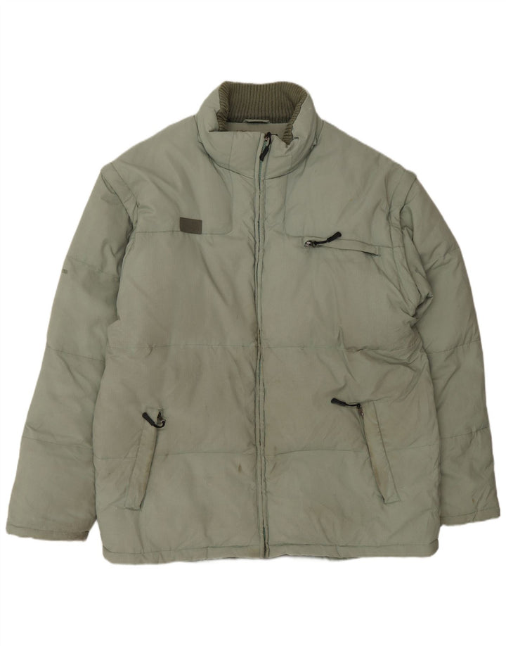 Męska ocieplana kurtka The North Face UK 44 2XL Zielony poliamid