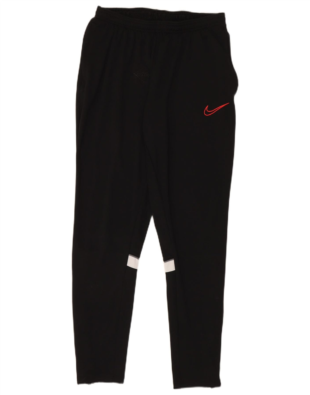 Męskie spodnie dresowe Nike Dri Fit, duży czarny poliester z blokami kolorów