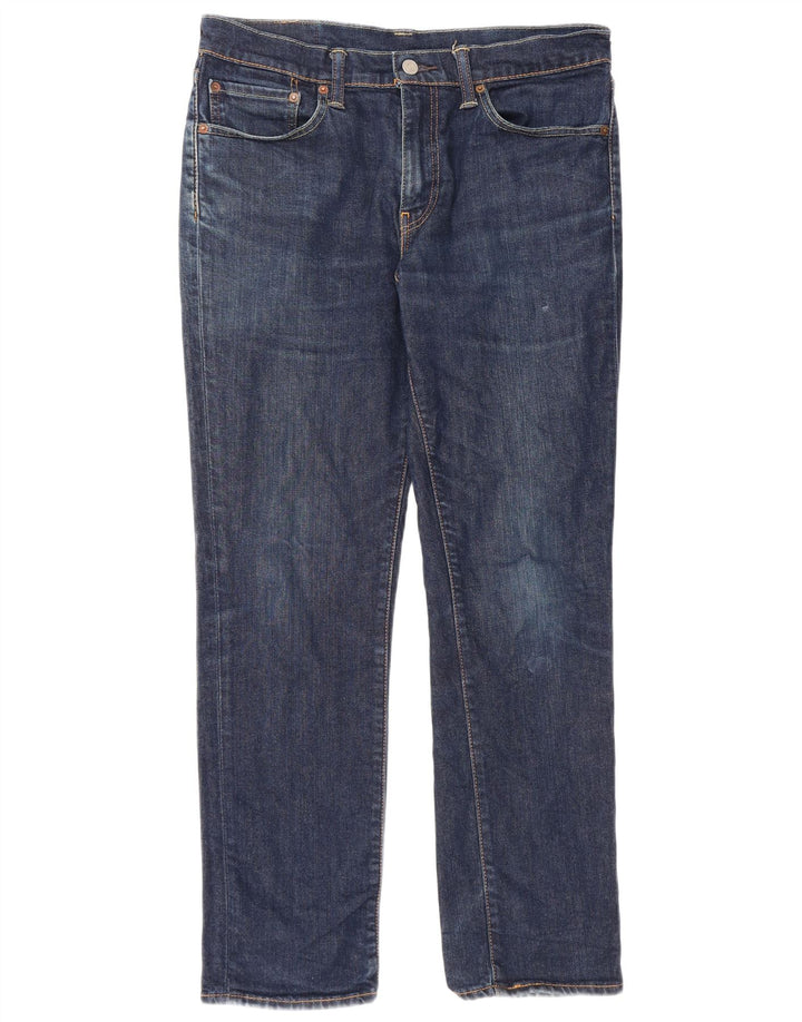 Męskie jeansy Levi's 511 Slim W33 L28 Niebieska bawełna