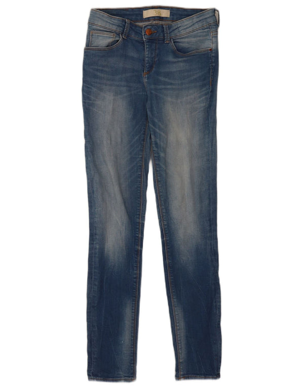 Damskie jeansy skinny Zara EU 38 Small W28 L29 Niebieskie